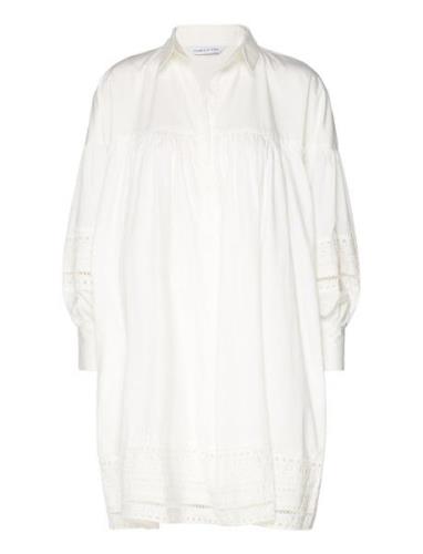 Bahamas Dress Kort Klänning White Camilla Pihl