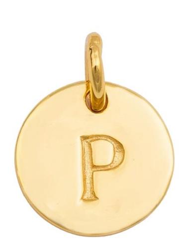 Beloved Mini Letter Gold Halsband Hängsmycke Gold Syster P