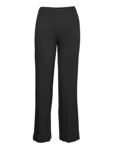 Wide Leg Pant Pyjamasbyxor Mjukisbyxor Black Calvin Klein