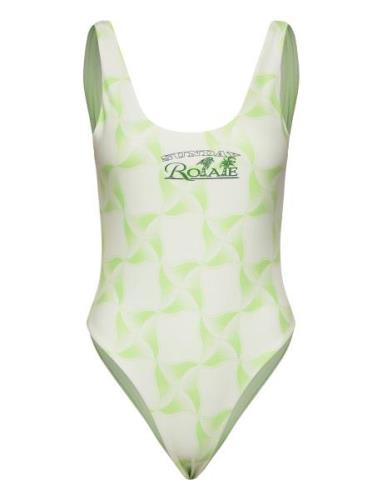 Cismi Bathing Suit Baddräkt Badkläder Green ROTATE Birger Christensen