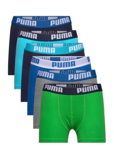 Puma Boys Basic Boxer 6P Ecom Night & Underwear Underwear Underpants M...