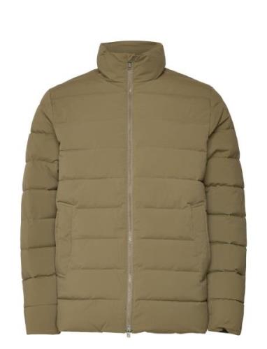 Mattis Puffer Jacket Fodrad Jacka Khaki Green Les Deux