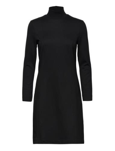 Punto Jersey Dress Kort Klänning Black Esprit Casual