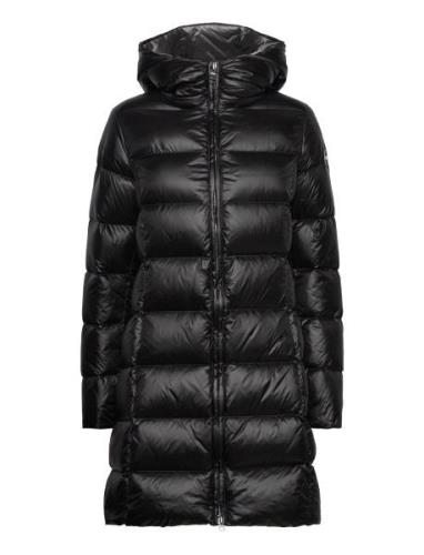 Ladies Down Jacket Fodrad Rock Black Colmar