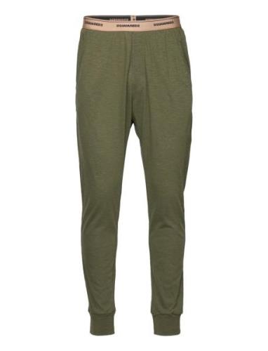 Pyjama Pants Mjukisbyxor Khaki Green DSquared2