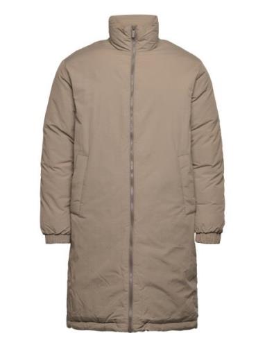 Slhtitan Puffer Coat B Fodrad Jacka Beige Selected Homme