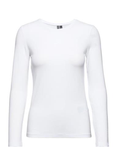 Pcsirene Ls Tee Noos Top White Pieces