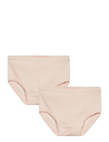 Rib Jersey 2Pack Underpants Night & Underwear Underwear Panties Pink C...