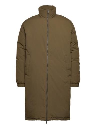 Slhtitan Puffer Coat B Fodrad Jacka Khaki Green Selected Homme