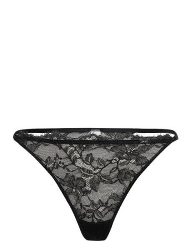 Brief Amie Thong Stringtrosa Underkläder Black Lindex