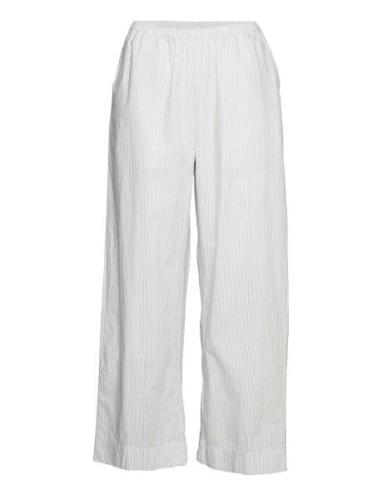 Pants Pyjamasbyxor Mjukisbyxor White STUDIO FEDER