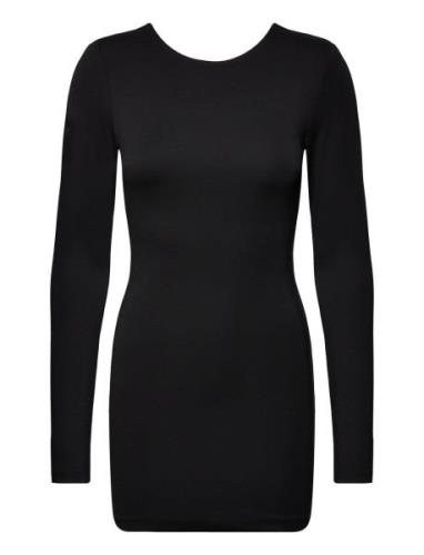 Jersey Cut-Out Back Mini Dress Kort Klänning Black ROTATE Birger Chris...