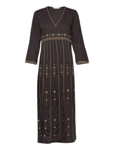 Sibyl Dress Maxiklänning Festklänning Black ODD MOLLY
