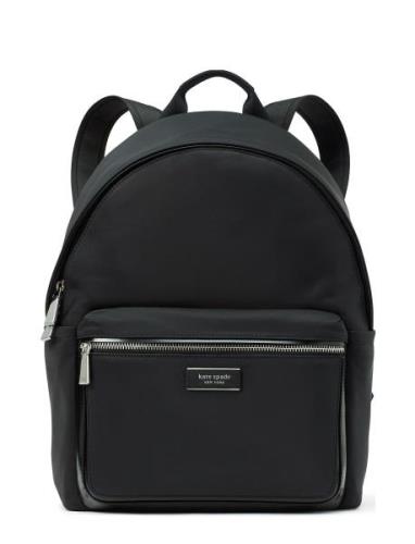 Sam Icon Ksnyl Medium Backpack Ryggsäck Väska Black Kate Spade