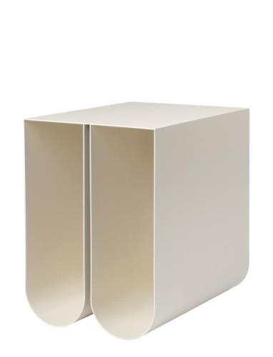 Curved Side Table Home Furniture Tables Beige Kristina Dam Studio