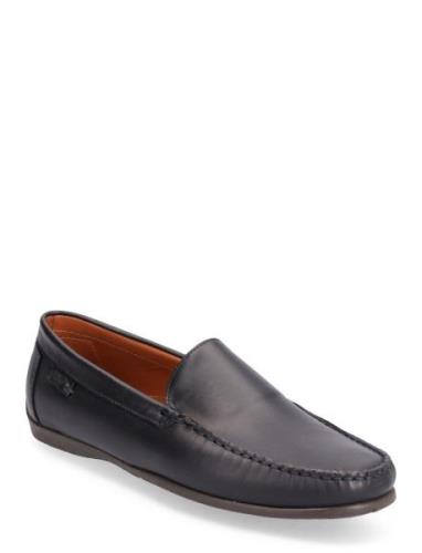 Plain Driving Loafer Lth Marstrand Loafers Låga Skor Blue Marstrand