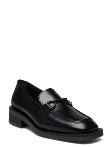 Woms Slip-On Loafers Låga Skor Black NEWD.Tamaris