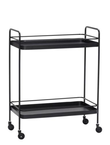 Enjoy Trolley Black Home Furniture Tables Black Hübsch