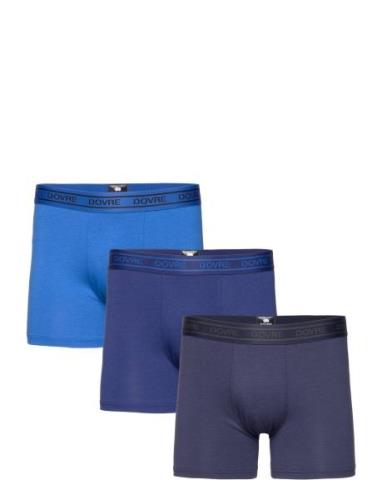 Dovre Tights 3-Pack Bamboo Boxerkalsonger Navy Dovre