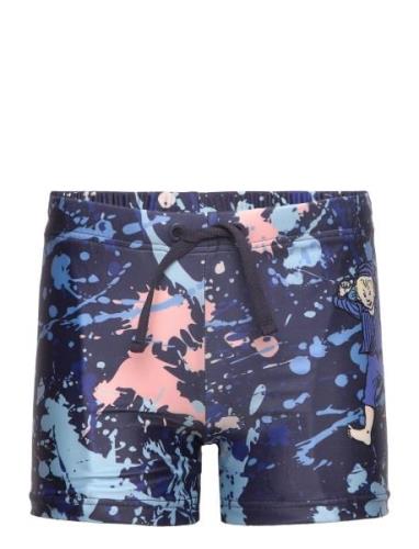 Hoppsan Badbyxor Badshorts Blue Martinex