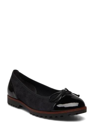 Ballerina Ballerinaskor Ballerinas Black Gabor