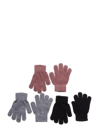 Nknmagic Gloves 3P Accessories Gloves & Mittens Mittens Purple Name It
