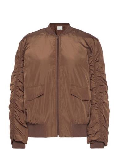 Kaboli Bomber Jacket Bomberjacka Brown Kaffe