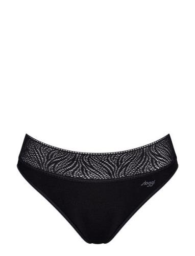 Sloggi Period Pants Tai Heavy Flow Trosa Brief Tanga Black Sloggi