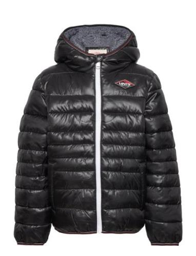 Levi's® Sherpa Lined Puffer Jacket Fodrad Jacka Black Levi's
