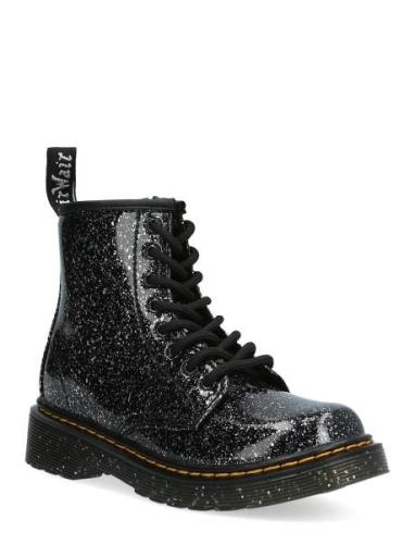 1460 J Black Cosmic Glitter Känga Stövel Black Dr. Martens