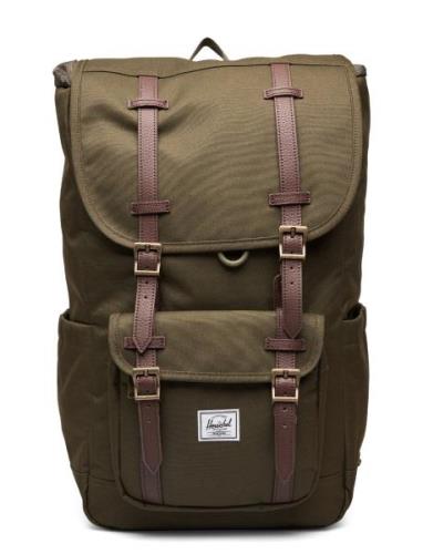 Herschel Little America Backpack Ryggsäck Väska Khaki Green Herschel