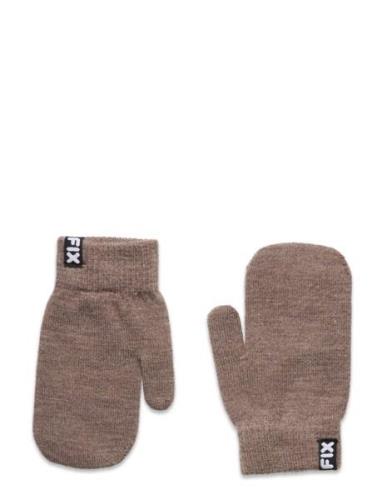 Mittens Magic Fix Wool Accessories Gloves & Mittens Mittens Beige Lind...