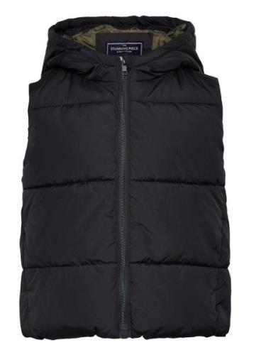 Puffer Vest Fodrad Väst Blue Tom Tailor