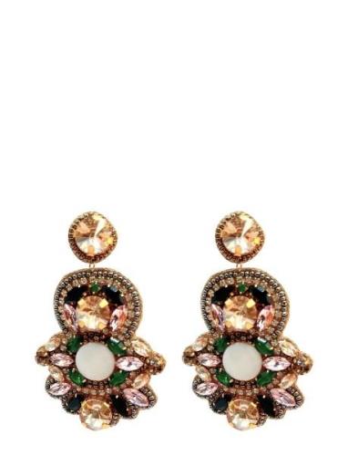 Jasmin Glamour Ear Multi Accessories Jewellery Earrings Studs Multi/pa...