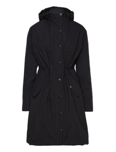 Kaffe Kasina Long Coat Svart