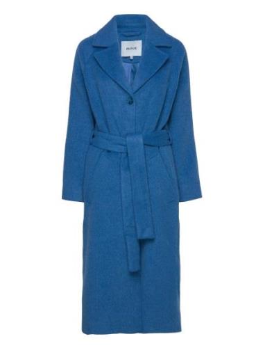 Minus Msgloria Wool Belted Coat Blå