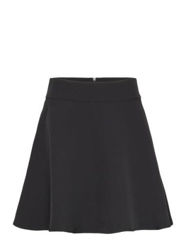 Skirt Kort Kjol Black Rosemunde