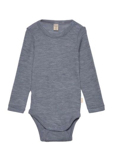 Body Ls - Solid Bodies Long-sleeved Blue CeLaVi