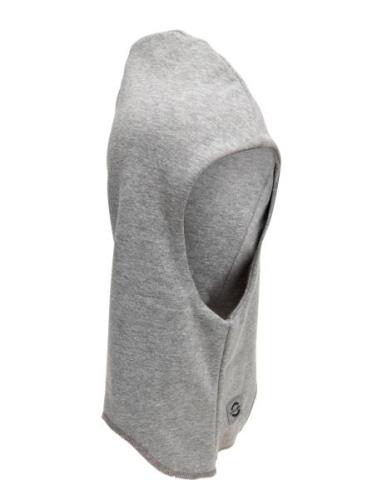 Cotton Fullface - Double Accessories Headwear Balaclava Grey Mikk-line