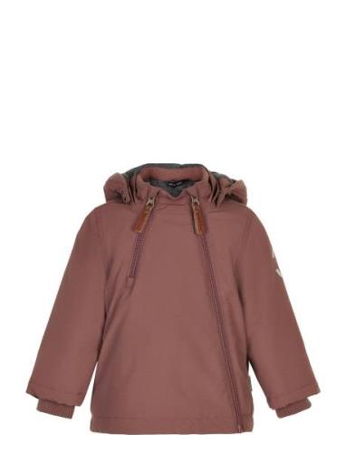 Nylon Baby Jacket - Solid Fodrad Jacka Brown Mikk-line