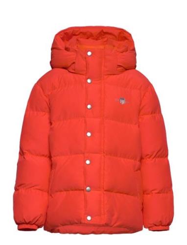 Relaxed Puffer Jacket Fodrad Jacka Red GANT