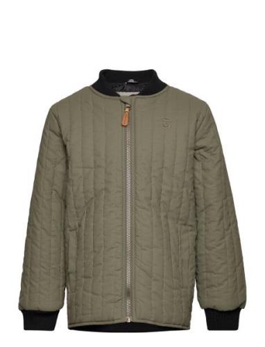 Duvet Boys Jacket Outerwear Softshells Softshell Jackets Khaki Green M...