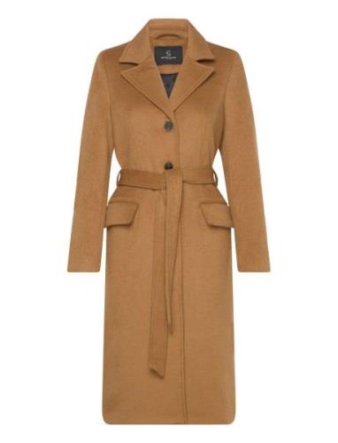 Catarinabbnovelle Coat Outerwear Coats Winter Coats Brown Bruuns Bazaa...