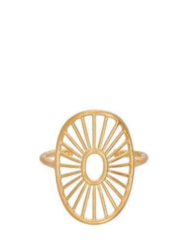 Daylight Ring Adjustable Ring Smycken Gold Pernille Corydon