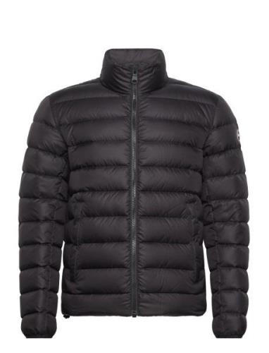 Mens Down Jacket Fodrad Jacka Black Colmar