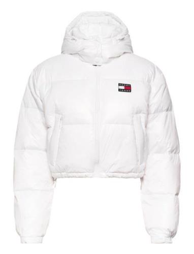 Tjw Crp Alaska Puffer Fodrad Jacka White Tommy Jeans