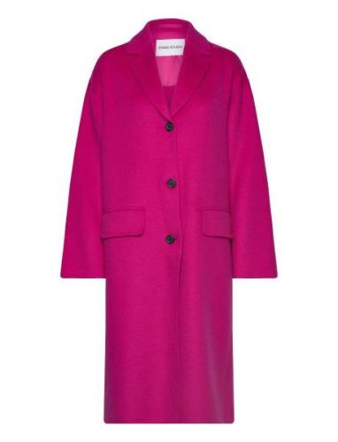 Cristobal Coat Outerwear Coats Winter Coats Pink Stand Studio