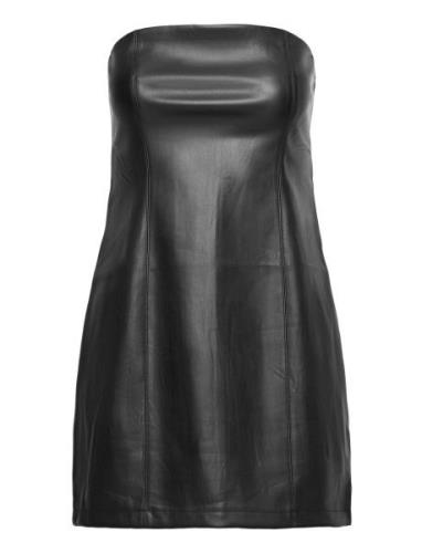 Gina Tricot Pu Mini Tube Dress Svart