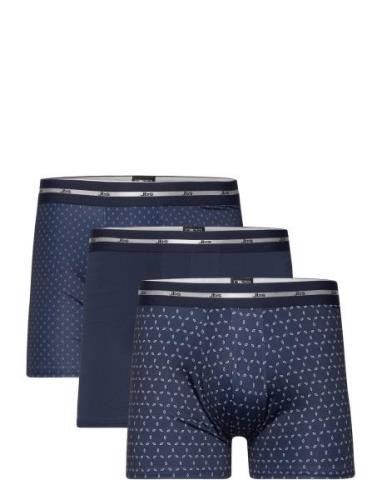 Jbs 3Pack Polyester Tights Boxerkalsonger Navy JBS