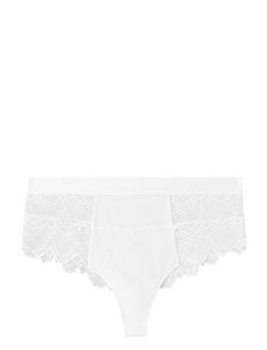 Blanche Highwaist String Stringtrosa Underkläder White Understatement ...